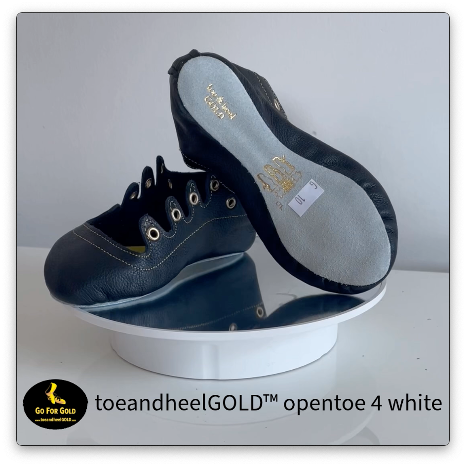 toeandheelGOLD OpenToe 4 Pumps